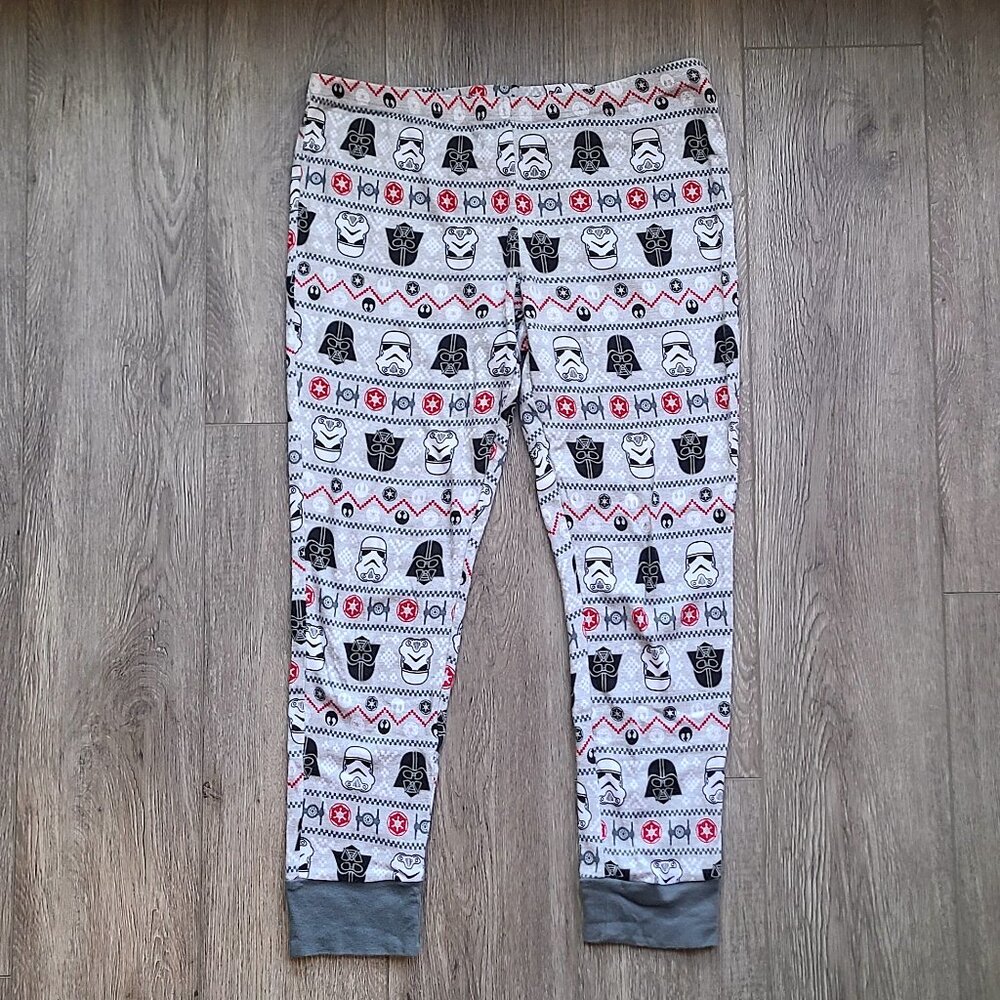 Star Wars Empire Storm Troopers / Darth Vader 2 piece pajama set, size Youth XL - Picture 8 of 8